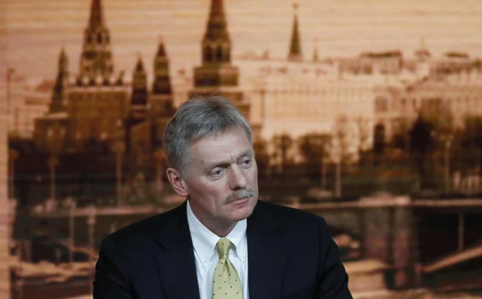 Purtătorul de cuvânt al președinției ruse, Dmitri Peskov FOTO: EPA-EFE