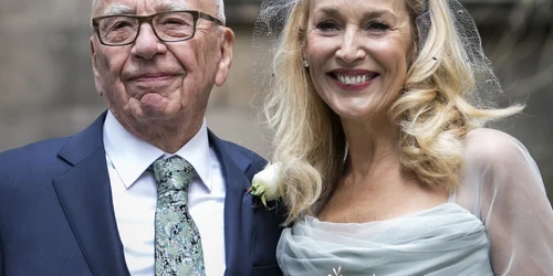 rupert murdoch si jerry hall casatorie foto gulliver/getty images