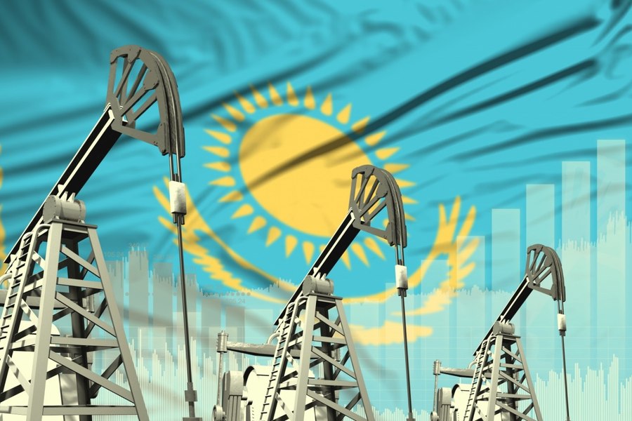 Producţia de petrol şi condensat de gaze a Kazahstanului a crescut cu 7% în 2023
