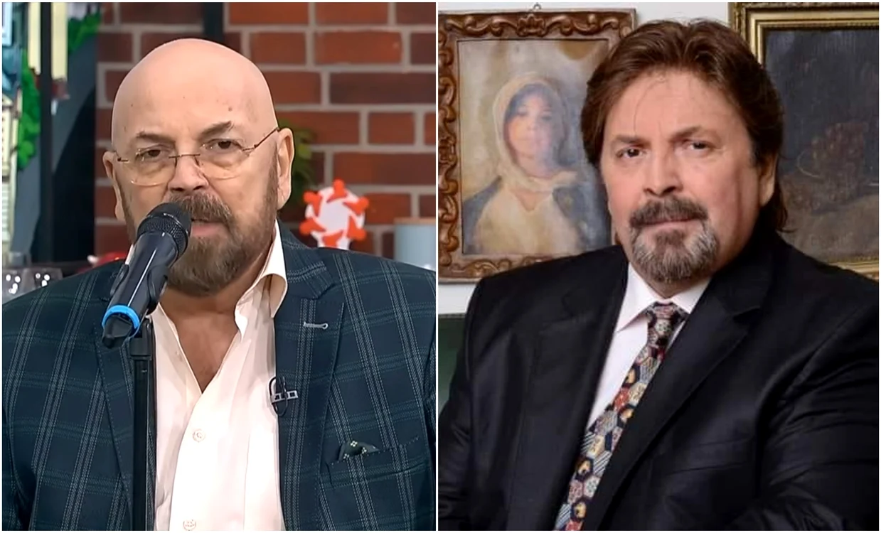 Adrian Daminescu, înainte și după cancer   captură TV, Facebook jpg