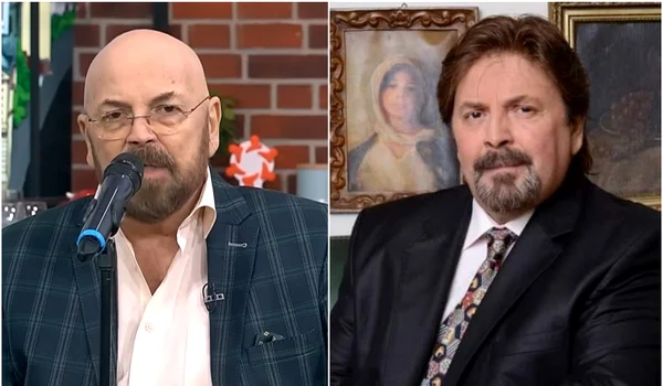 Adrian Daminescu, înainte și după cancer   captură TV, Facebook jpg