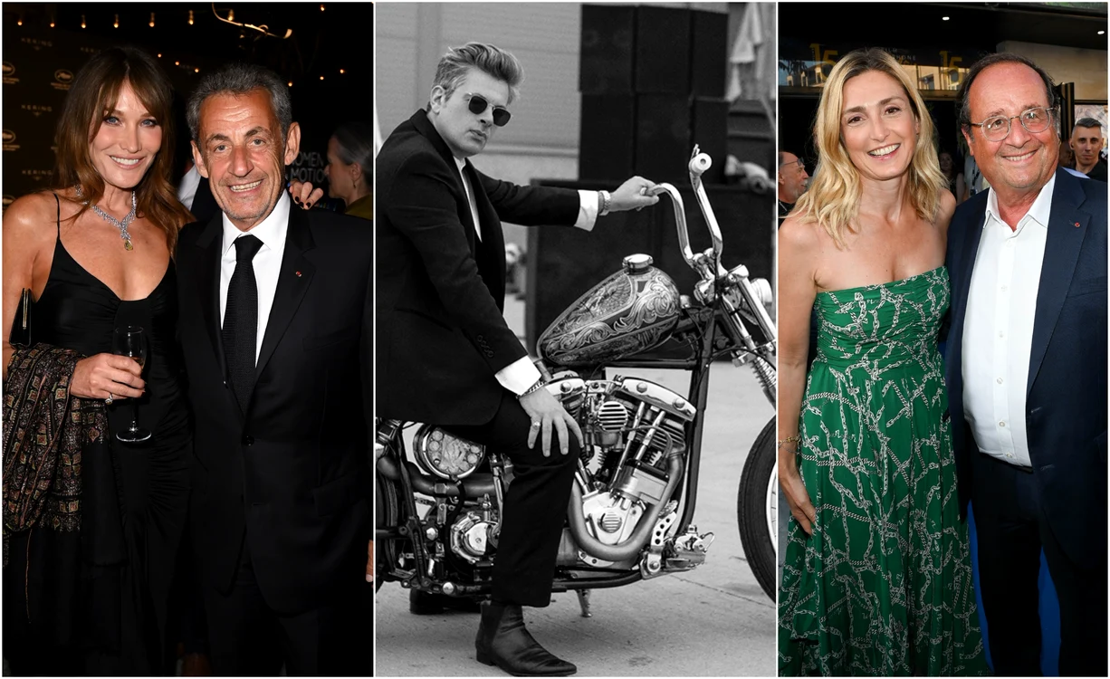 Benjamin Biolay, febletea primelor doamne ale Frantei, Carla Bruni Sarkozy si Julie Gayet Hollande jpg