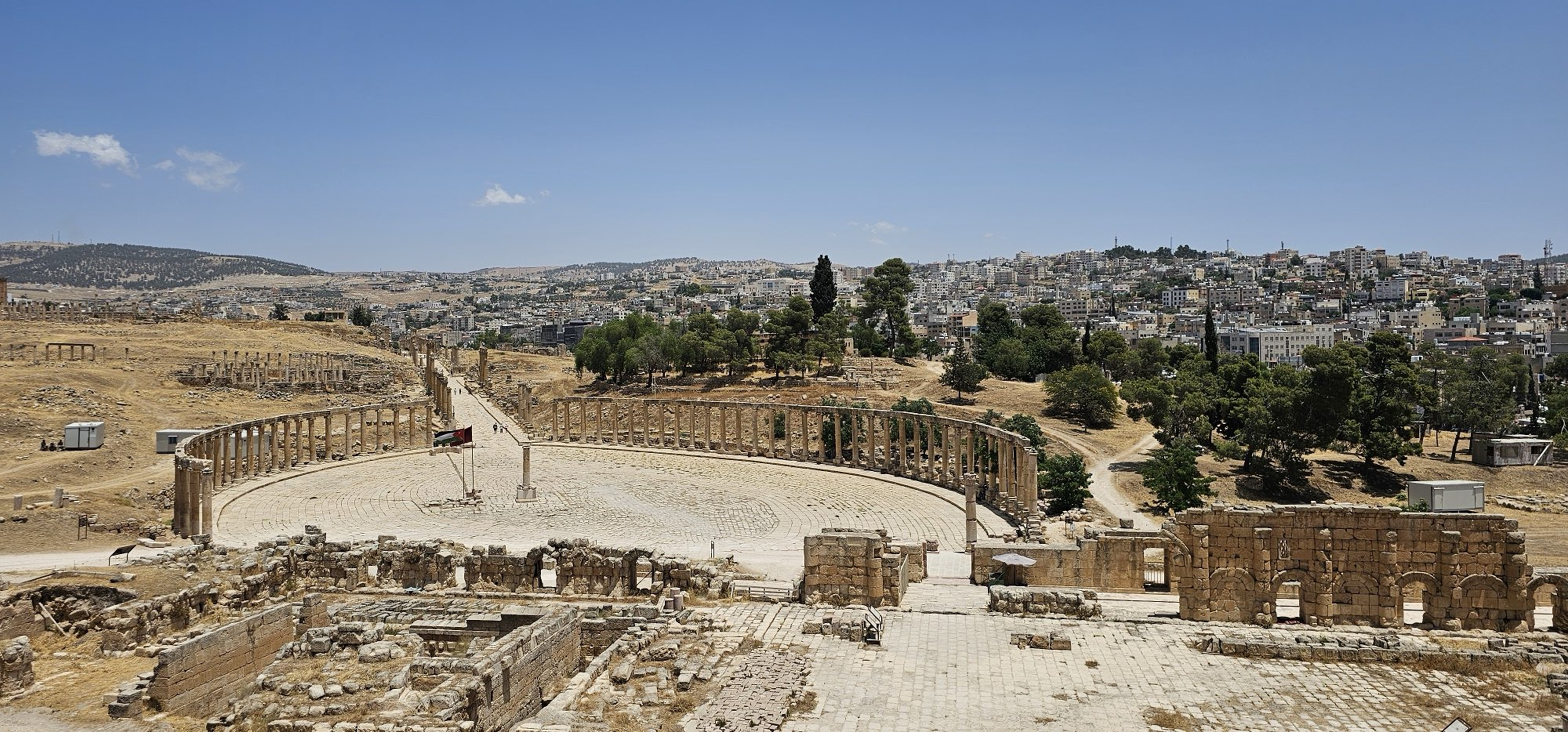 Jerash, unul dintre cele mai mari și mai bine conservate orașe antice din lume