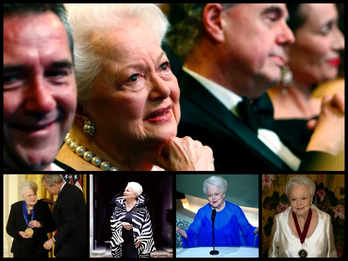 Olivia în ultimii zece ani, la diverse ceremonii