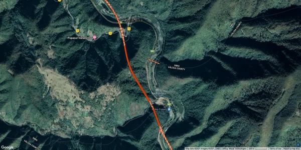 Transcarpaţi - Autostrada A1 Sibiu Piteşti Foto Satelit Asociaţia Pro Infrastructura