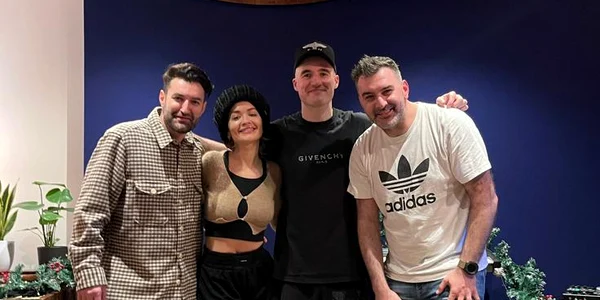 Rita Ora, Serban Cazan si SMiley jpg