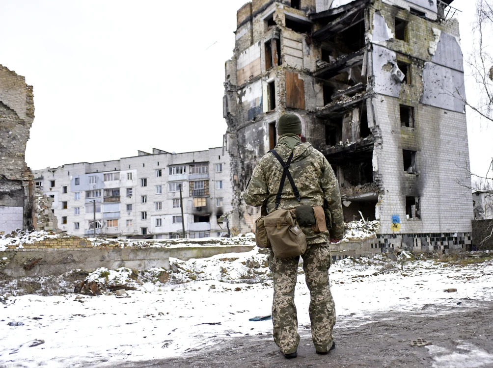 Razboi in Ucraina. Borodianka. FOTO Profimedia