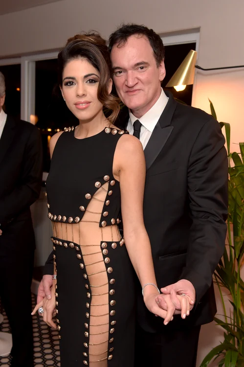 Daniela Pick și Quentin Tarantino, la petrecerea Cannes