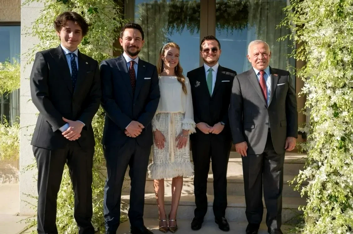 Prințesa Aisha Regele Abdullah și Prințul Hussein foto X png