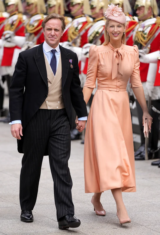 Thomas Kingston şi Lady Gabriella Windsor. FOTO: Profimedia