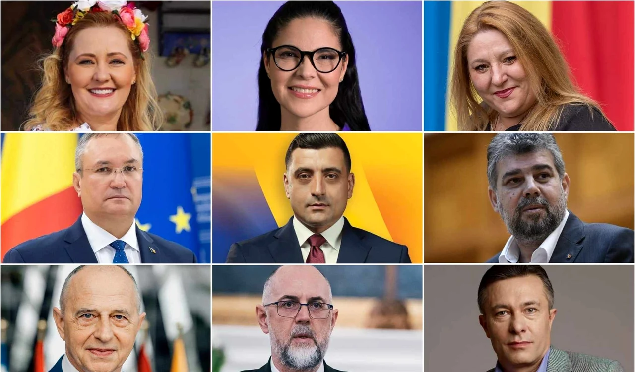 Candidații la alegerile prezidențiale Foto: Facebook 