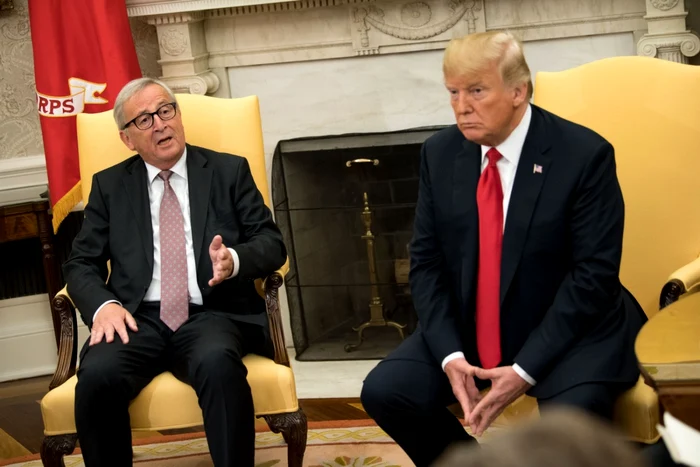 Preşedintele Comisiei European, Jean-Claude JUncker şi preşedintele SUA, Donald Trump, s-au întâlnit, săptămâna trecută, la Washington