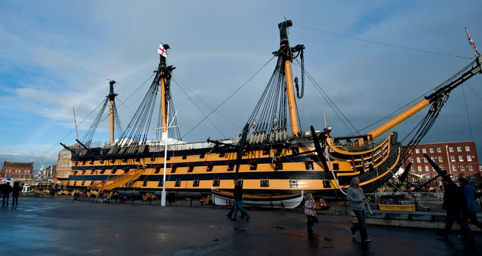 Nava de război HMS Victory FOTO EPA-EFE