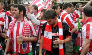 Fanii lui Athletic Bilbao au lăsat dezastru în urmă  jpeg