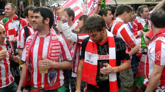 Fanii lui Athletic Bilbao au lăsat dezastru în urmă.