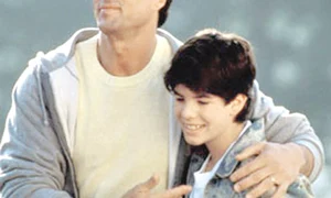 1990 în Rocky V,  alături de tată jpeg