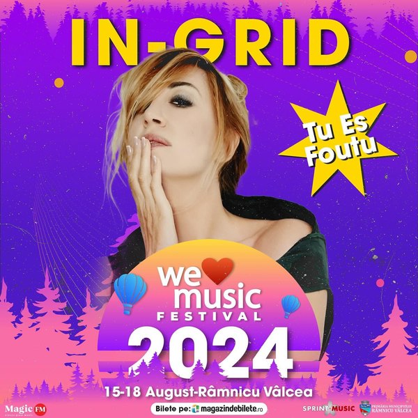 A început a treia ediţie a We Love Music Festival de la Râmnicu Vâlcea. Ce artişti concertează şi ce pretenţii au avut ei