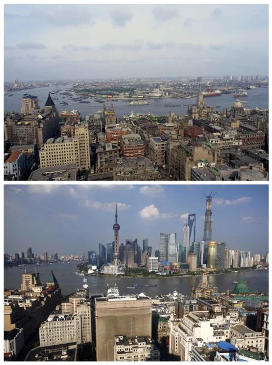 Cartierul Pudong (FOTO REUTERS)