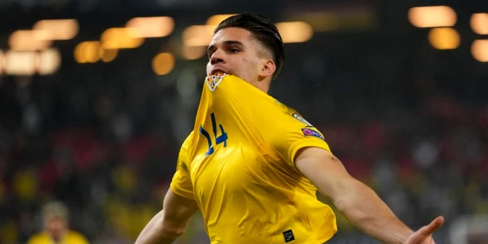 Ianis Hagi e urmărit si de români, și de scoțieni. Foto EPA EFE