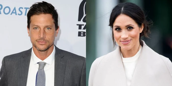 Simon Rex şi Meghan Markle FOTO Getty Images