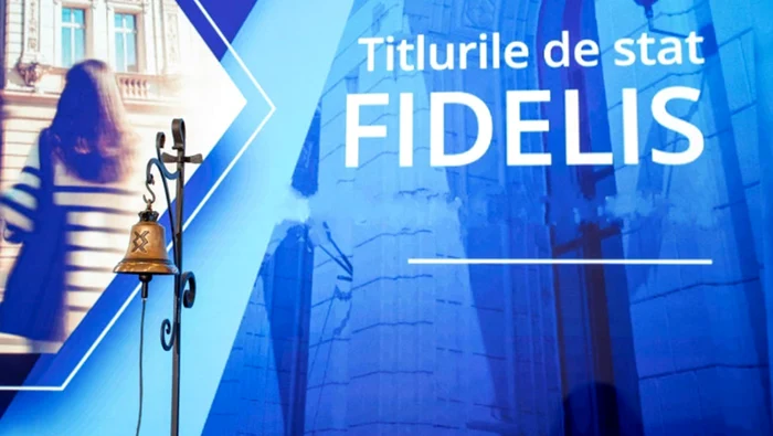 Imagine sugestivă cu titlurile de stat Fidelis