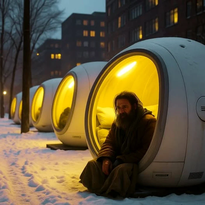 Un oraș din Germania a instalat adăposturi pentru persoanele nevoiașe / FOTO: Atlas Geografic