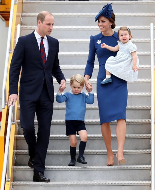 Prințul George nu a fost foarte încântat de vizita în Canada