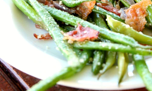 fasole verde cu bacon jpeg