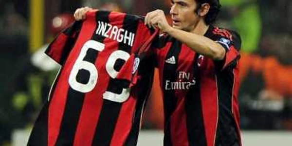 Inzaghi a avut pregătit tricoul cu numărul 69 după primul gol marcat aseară