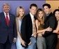 Trump, alături de personajele din serialul „Friends”/FOTO: X @TashP351