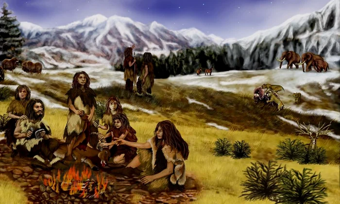 Prima dovadă „robustă” ce atestă faptul că neanderthalienii îşi îngropau morții jpeg