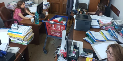 Angajații Curții de Apel București au un volum mare de muncă FOTO: Curtea de Apel București