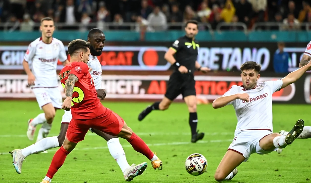 Băluță a salvat un punct pentru FCSB. Foto Sportpictures