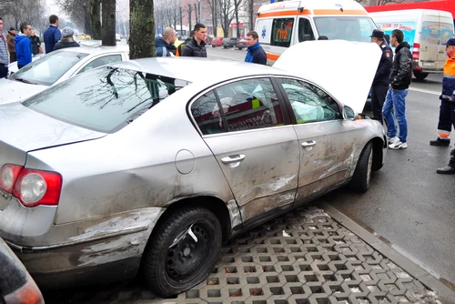 Accident în Hunedoara.