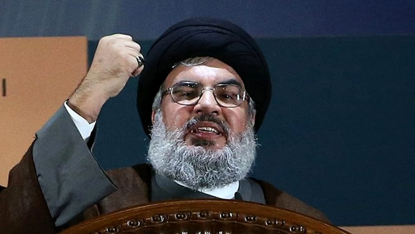 Hassan Nasrallah. Foto arhivă