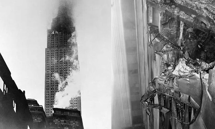 28 iulie 1945 – Ziua în care un bombardier a lovit Empire State Building / FOTO  jpeg