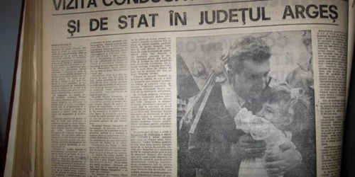 Ceausescu in Arges