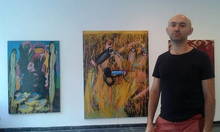 Dumitru Gorzo, la Galeria H’Art Appendix (Foto: Aura Marinescu)