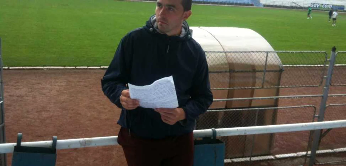 Arbitrul Ionuţ Claudiu Avădanei a fost agresat de primarul oraşului Liteni, Tomiţă Onisii. FOTO: Facebook