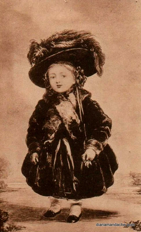 Regina Victoria copil  Diana Mandache