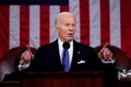 Joe Biden in timpul discursului din 7 martie 2024 Foto EPA EFE jpg
