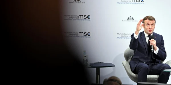 emmanuel macron conferinta de securitate de la munich feb 2020 foto epa efe