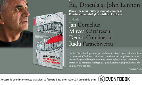 Lansarea volumului Eu, Dracula şi John Lennon jpeg