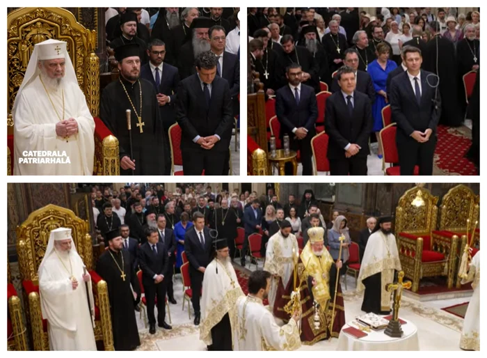 VIDEO Preşedintele Nicuşor Dan a participat la Sfânta Liturghie oficiată cu ocazia zilei de naştere a Patriarhului Daniel