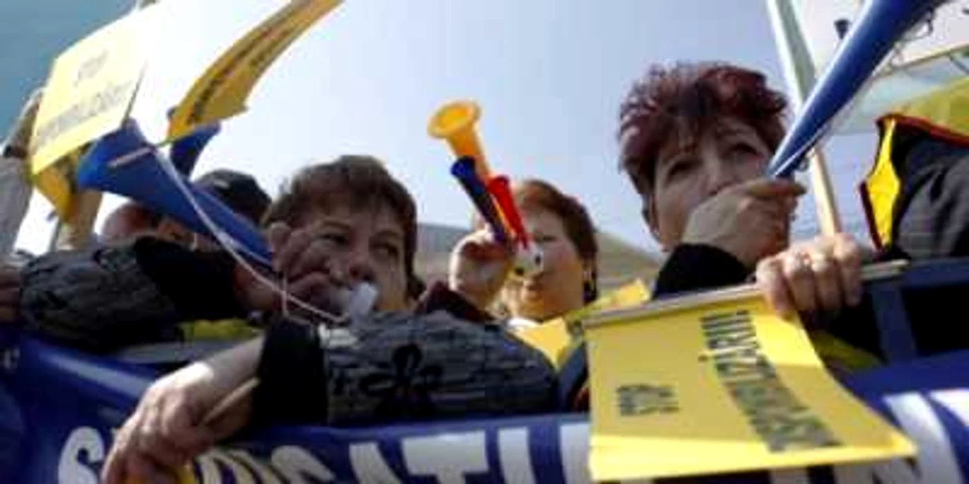 Grevele şi manifestaţiile au început să se înmulţească în România
