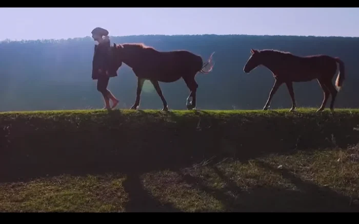 Andrei Ioniţa la Orheiul Vechi. FOTO: captură video