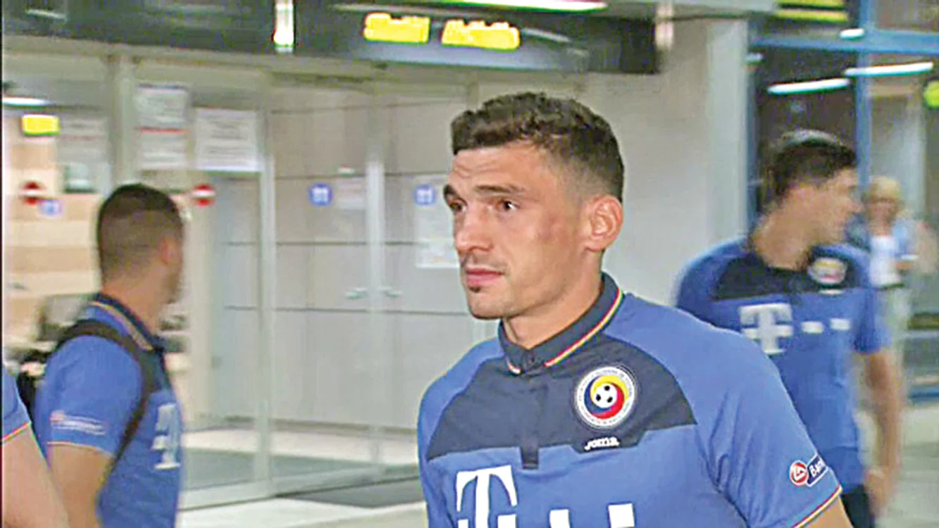 Aşa arată Claudiu după lovitură