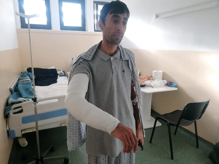 Starea pacientului se ameliorează de la o zi la alta FOTO: A.M.