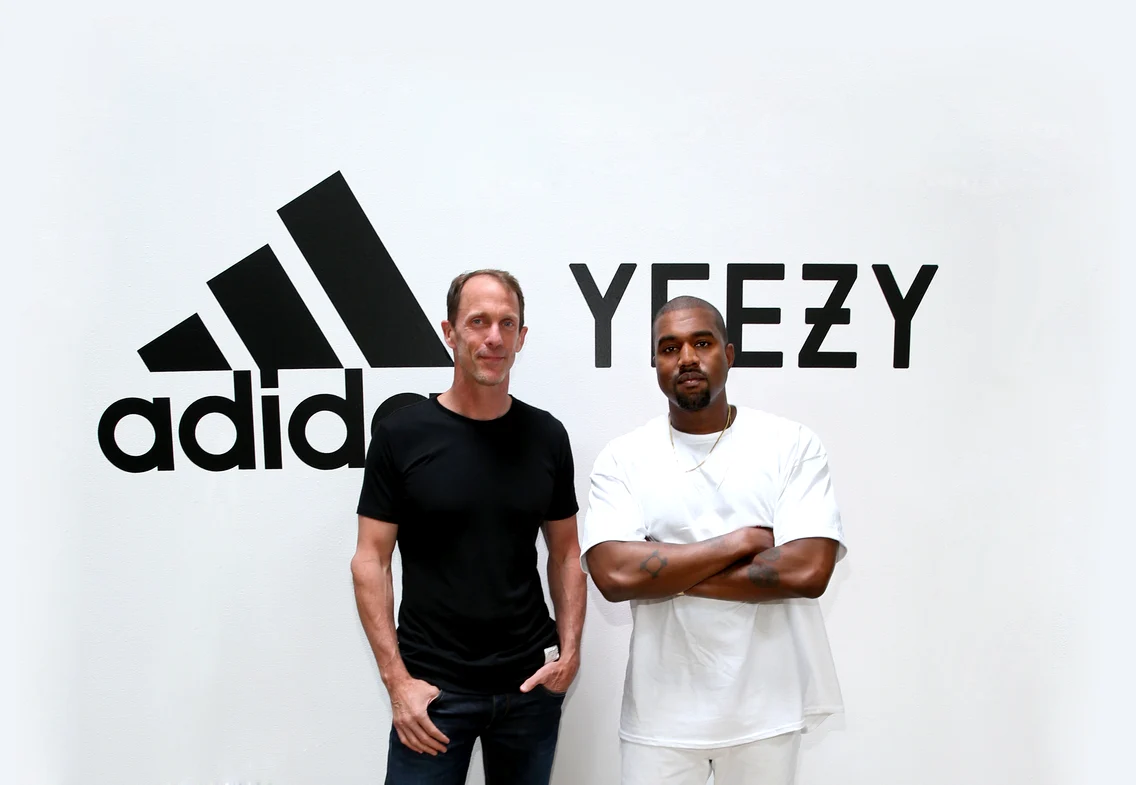 Eric Liedtke si Kanye West în 2016