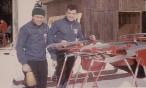 Ion Panțuru și Nicolae Neagoe. Foto Facebook COSR